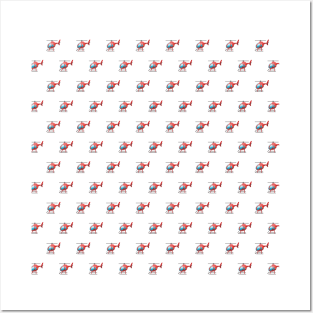 Tony Lopez Helicopter - helicopter emoji pattern - Tiktok Lopez brothers Posters and Art